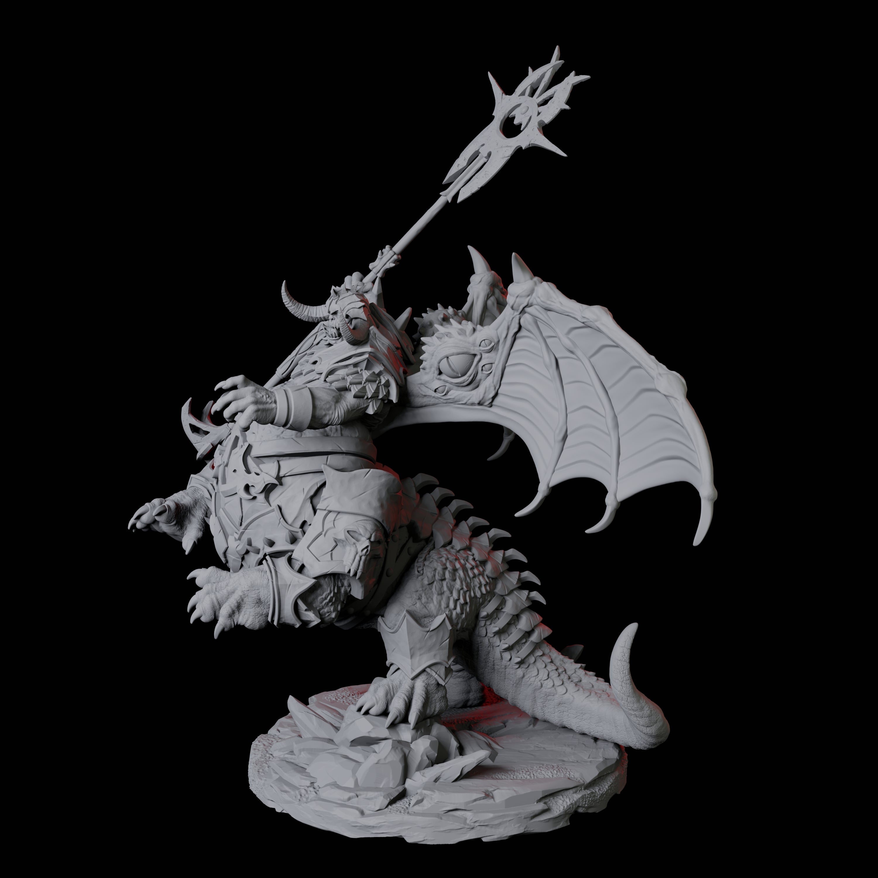 Attacking Vavakia B Miniature for Dungeons and Dragons, Pathfinder or other TTRPGs