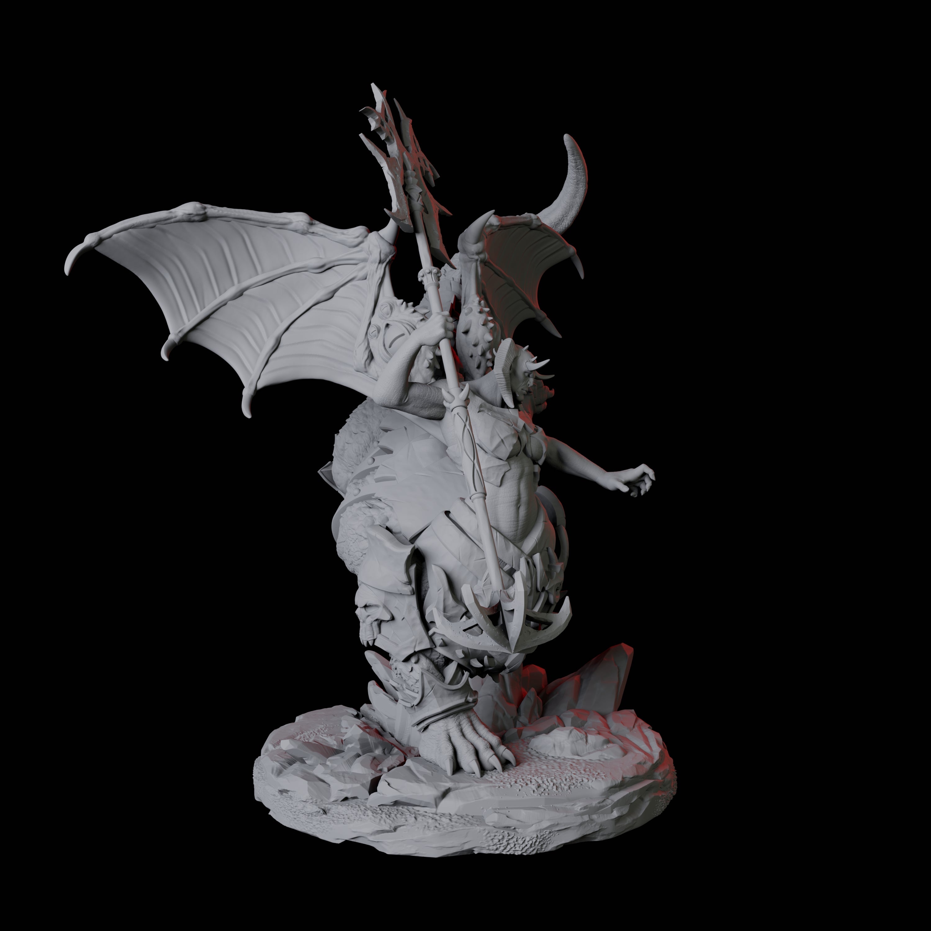 Attacking Vavakia C Miniature for Dungeons and Dragons, Pathfinder or other TTRPGs