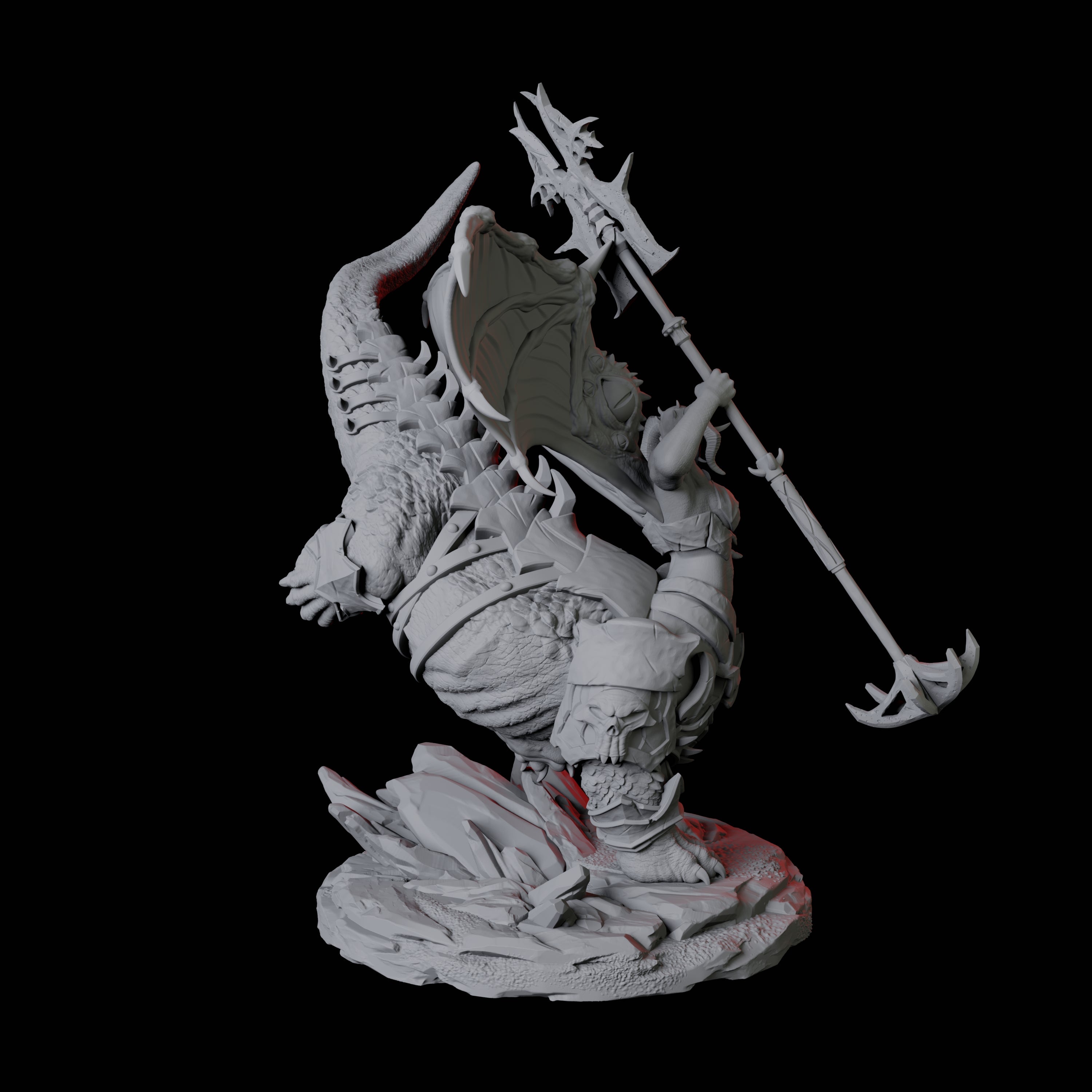 Attacking Vavakia C Miniature for Dungeons and Dragons, Pathfinder or other TTRPGs