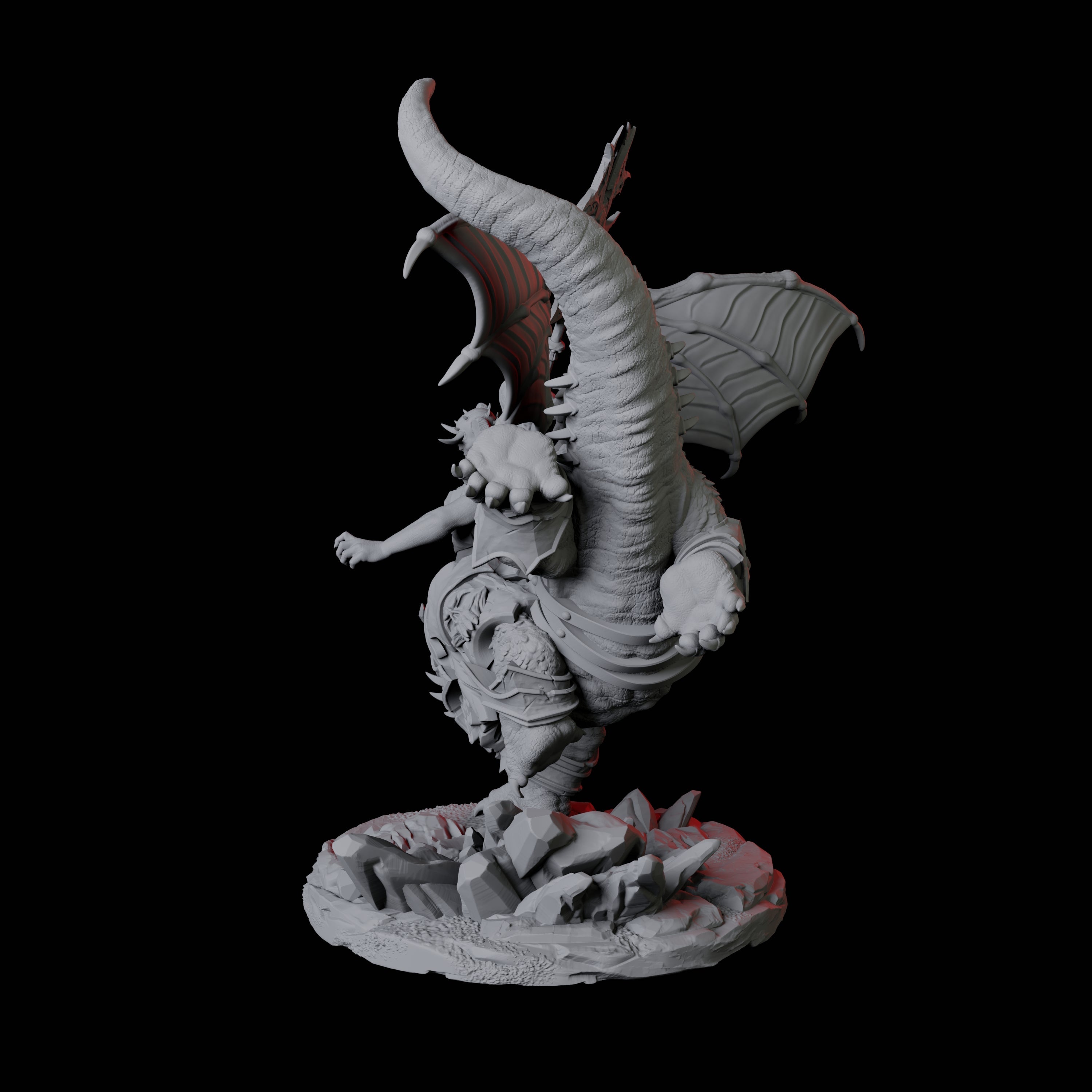 Attacking Vavakia C Miniature for Dungeons and Dragons, Pathfinder or other TTRPGs