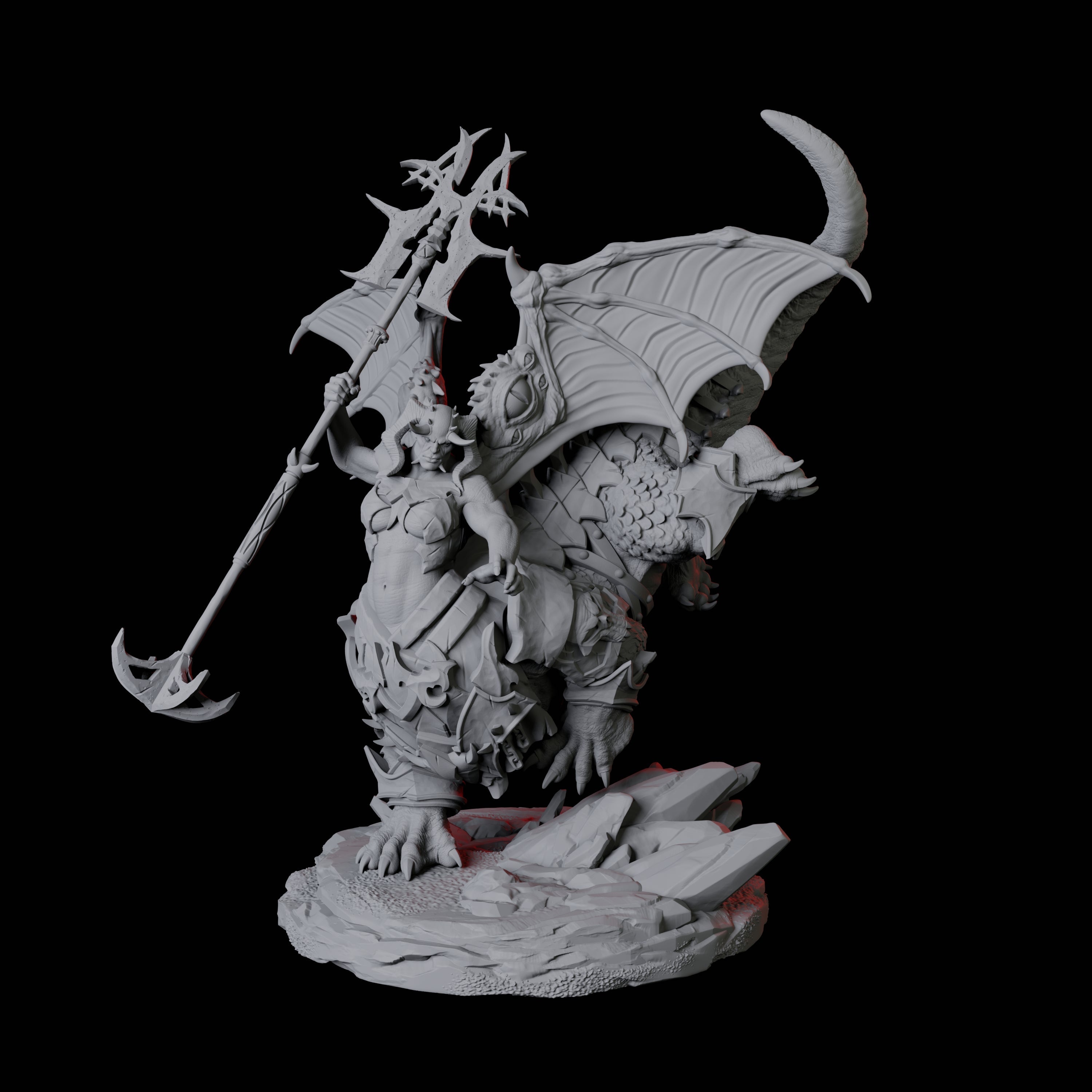 Attacking Vavakia C Miniature for Dungeons and Dragons, Pathfinder or other TTRPGs