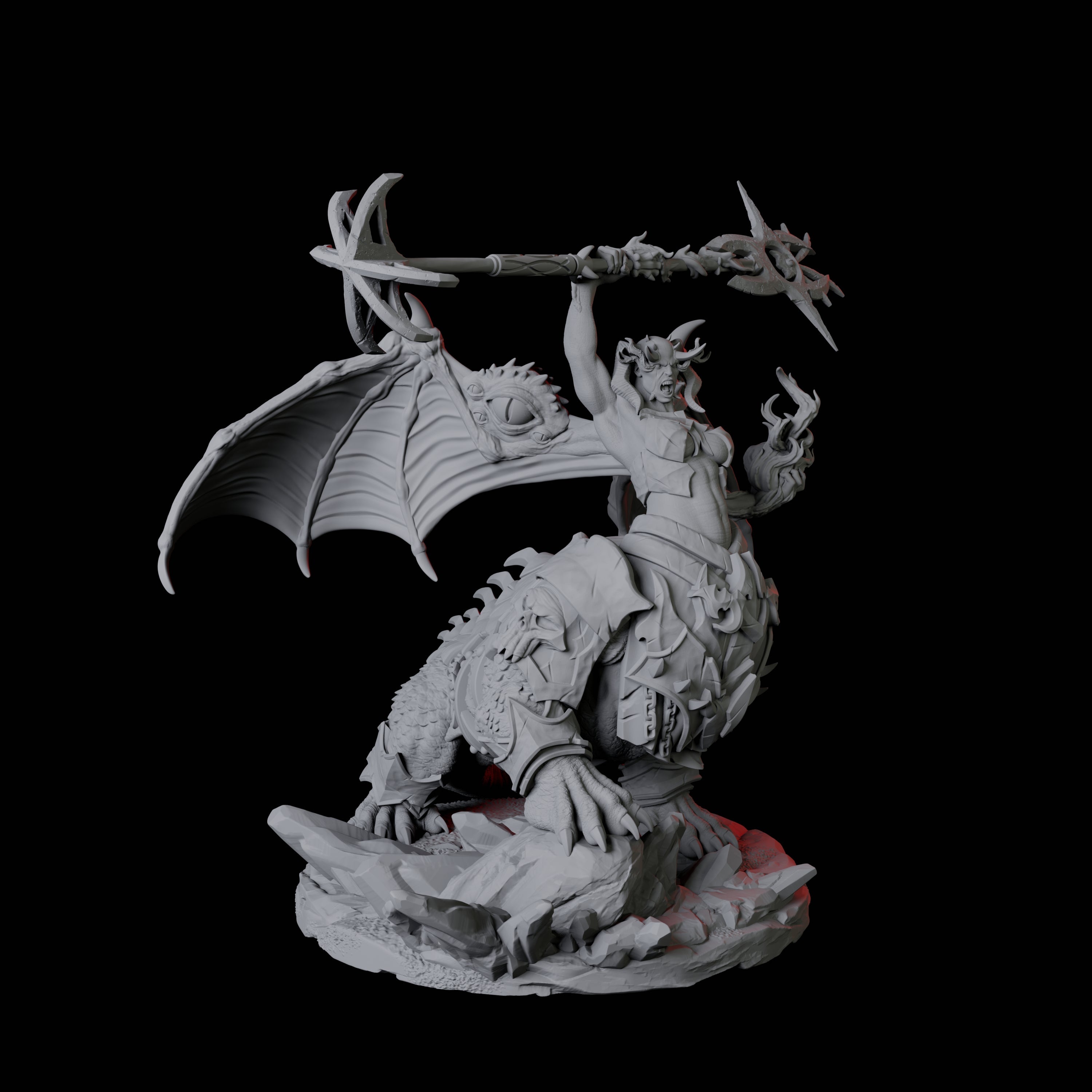 Attacking Vavakia D Miniature for Dungeons and Dragons, Pathfinder or other TTRPGs