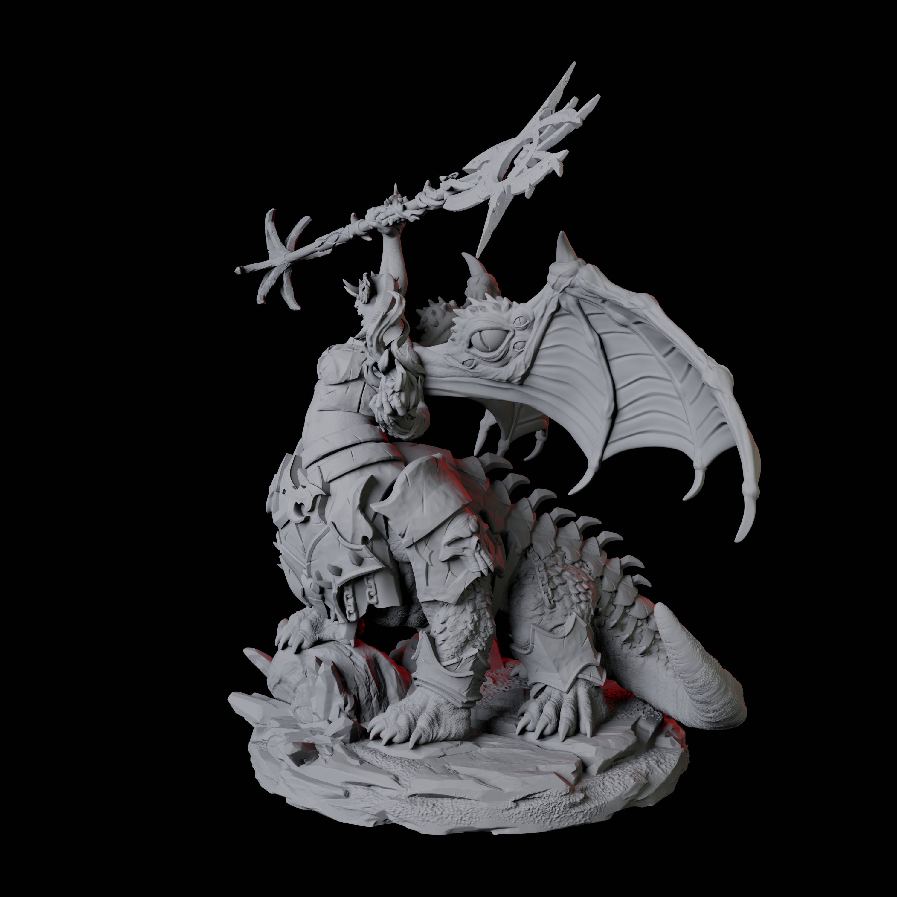 Attacking Vavakia D Miniature for Dungeons and Dragons, Pathfinder or other TTRPGs