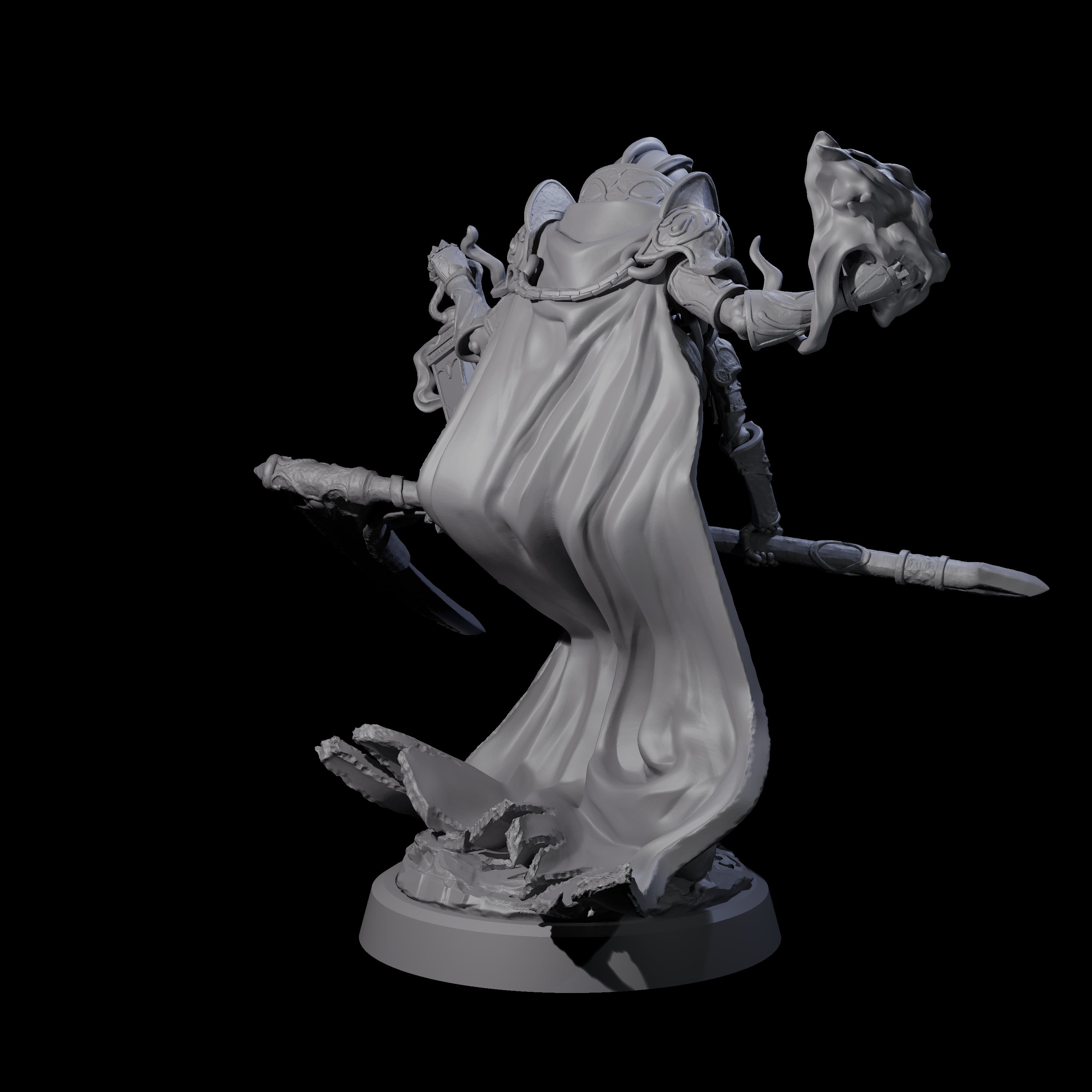 Attendant Ossuary Theurge A Miniature for Dungeons and Dragons, Pathfinder or other TTRPGs