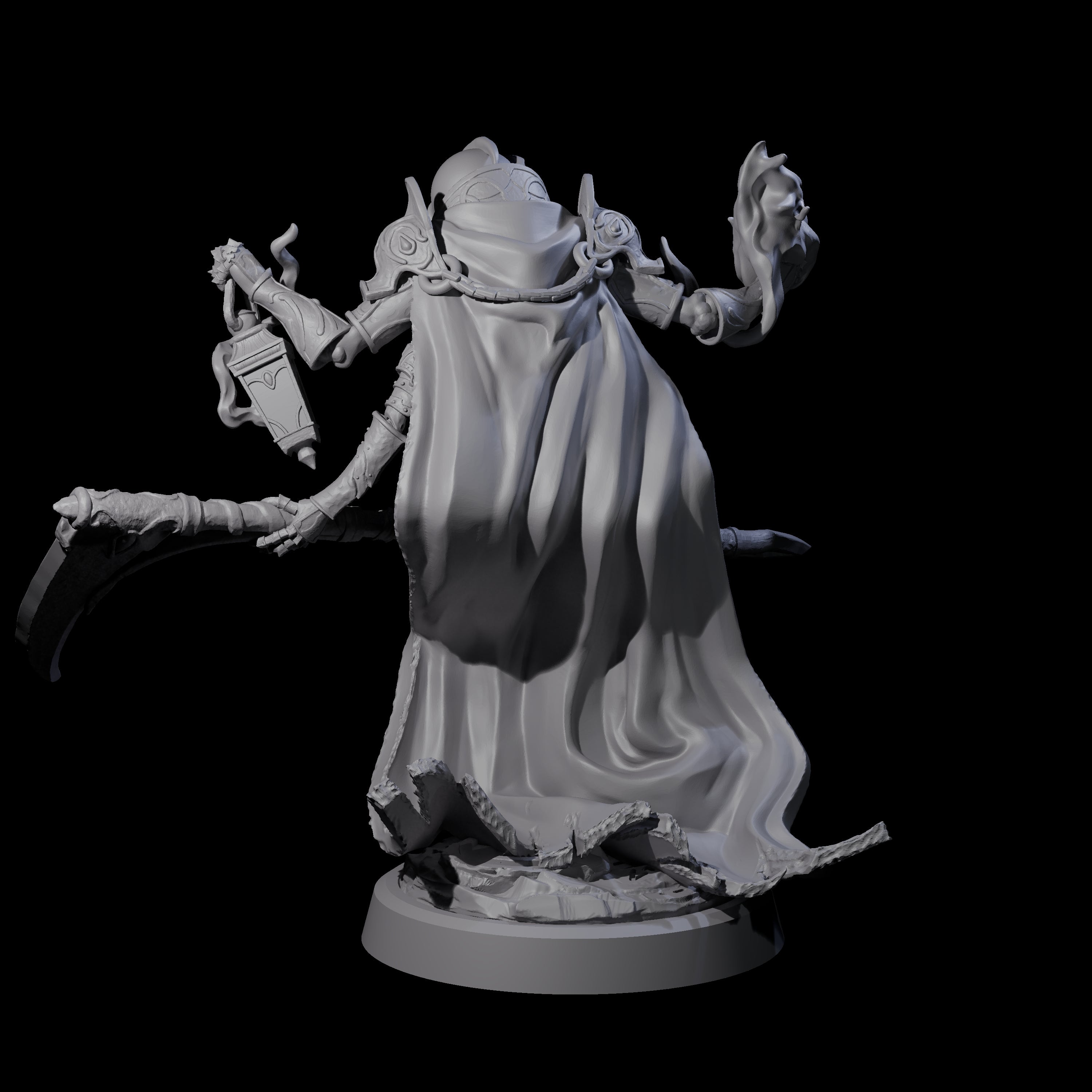 Attendant Ossuary Theurge A Miniature for Dungeons and Dragons, Pathfinder or other TTRPGs