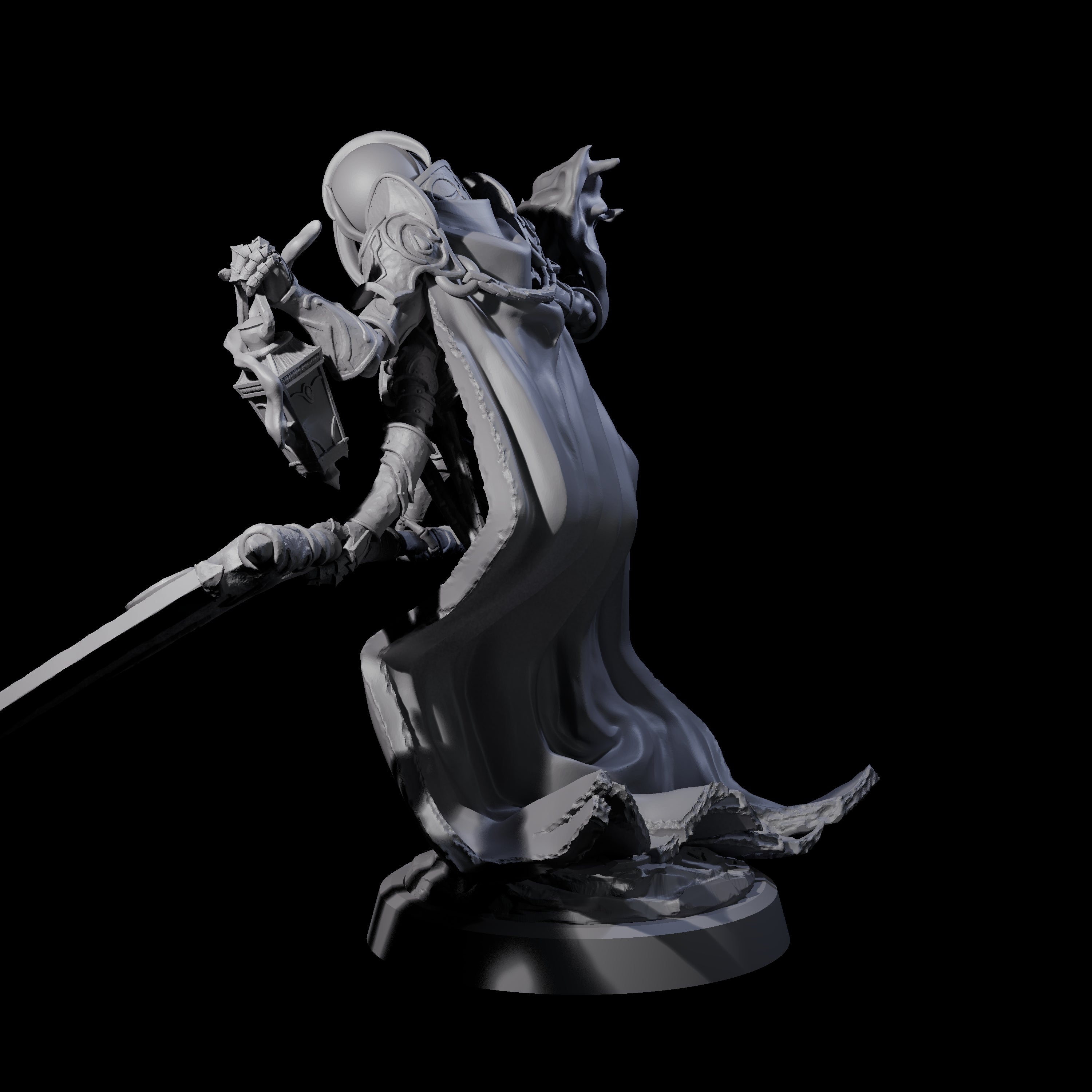 Attendant Ossuary Theurge A Miniature for Dungeons and Dragons, Pathfinder or other TTRPGs