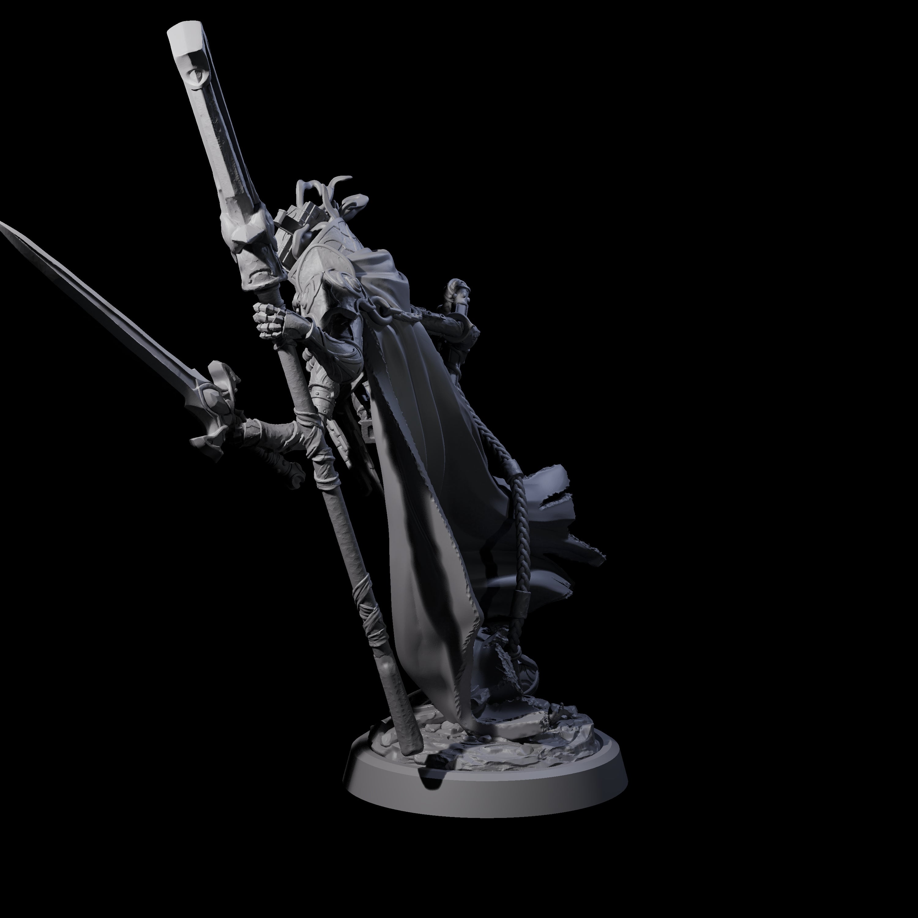 Attendant Ossuary Theurge B Miniature for Dungeons and Dragons, Pathfinder or other TTRPGs