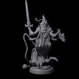 Attendant Ossuary Theurge C Miniature for Dungeons and Dragons, Pathfinder or other TTRPGs