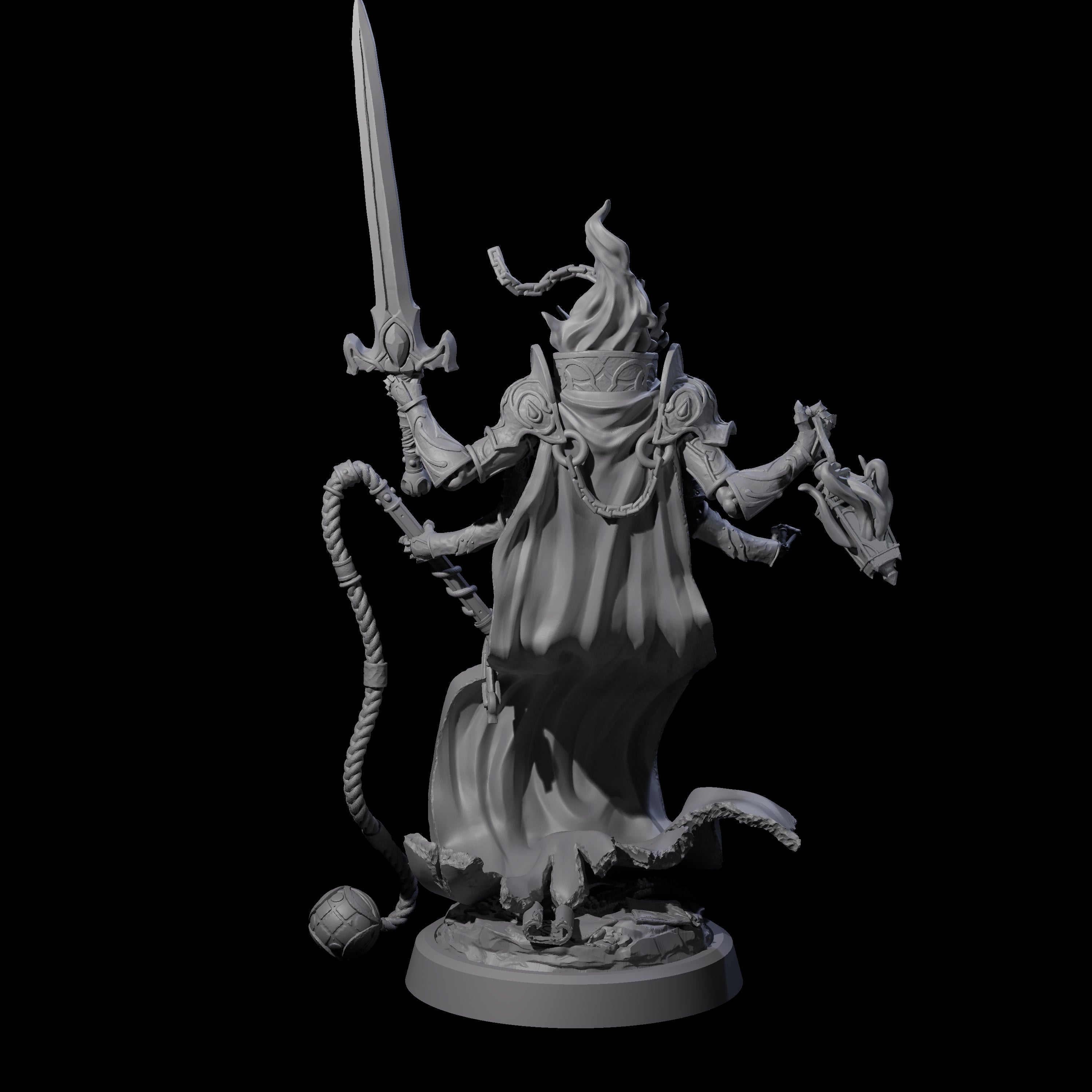 Attendant Ossuary Theurge C Miniature for Dungeons and Dragons, Pathfinder or other TTRPGs