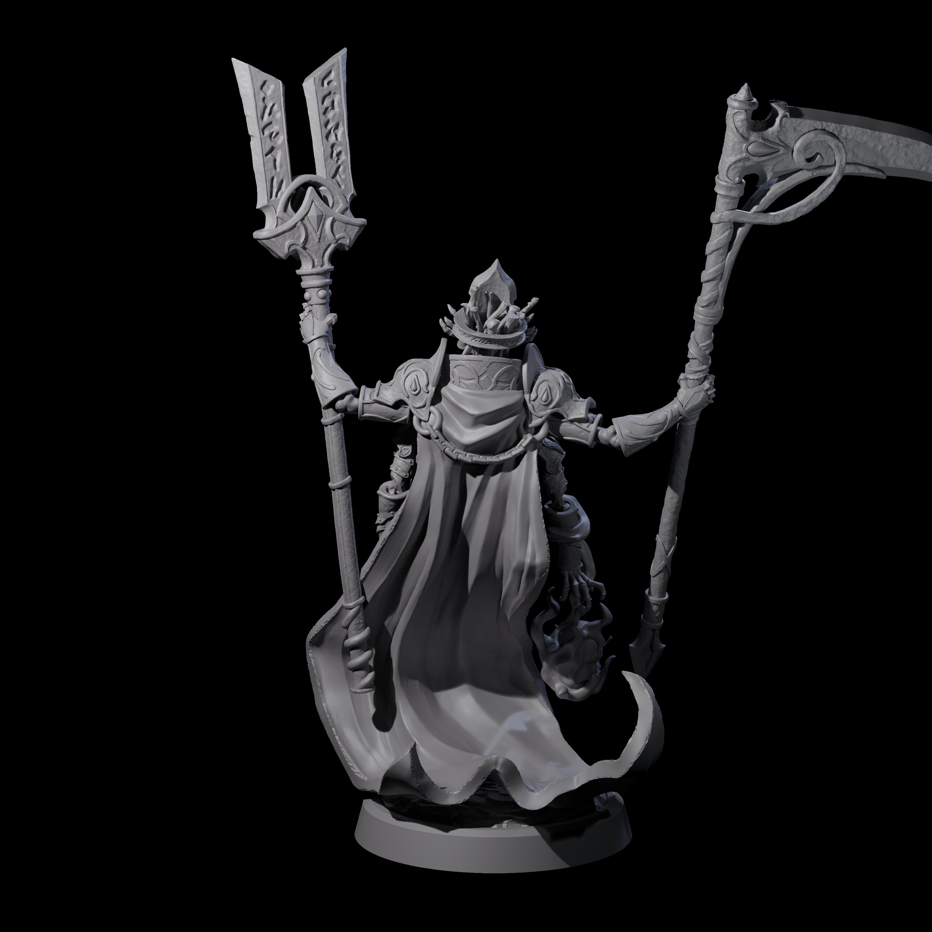 Attendant Ossuary Theurge D Miniature for Dungeons and Dragons, Pathfinder or other TTRPGs