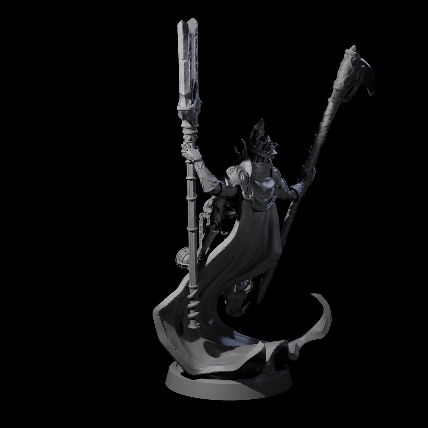 Attendant Ossuary Theurge D Miniature for Dungeons and Dragons, Pathfinder or other TTRPGs