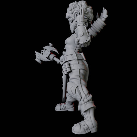 Augmented Artificer A Miniature for Dungeons and Dragons, Pathfinder or other TTRPGs