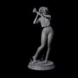 Aurora - Oar Swinging Heroine Miniature for Dungeons and Dragons, Pathfinder or other TTRPGs