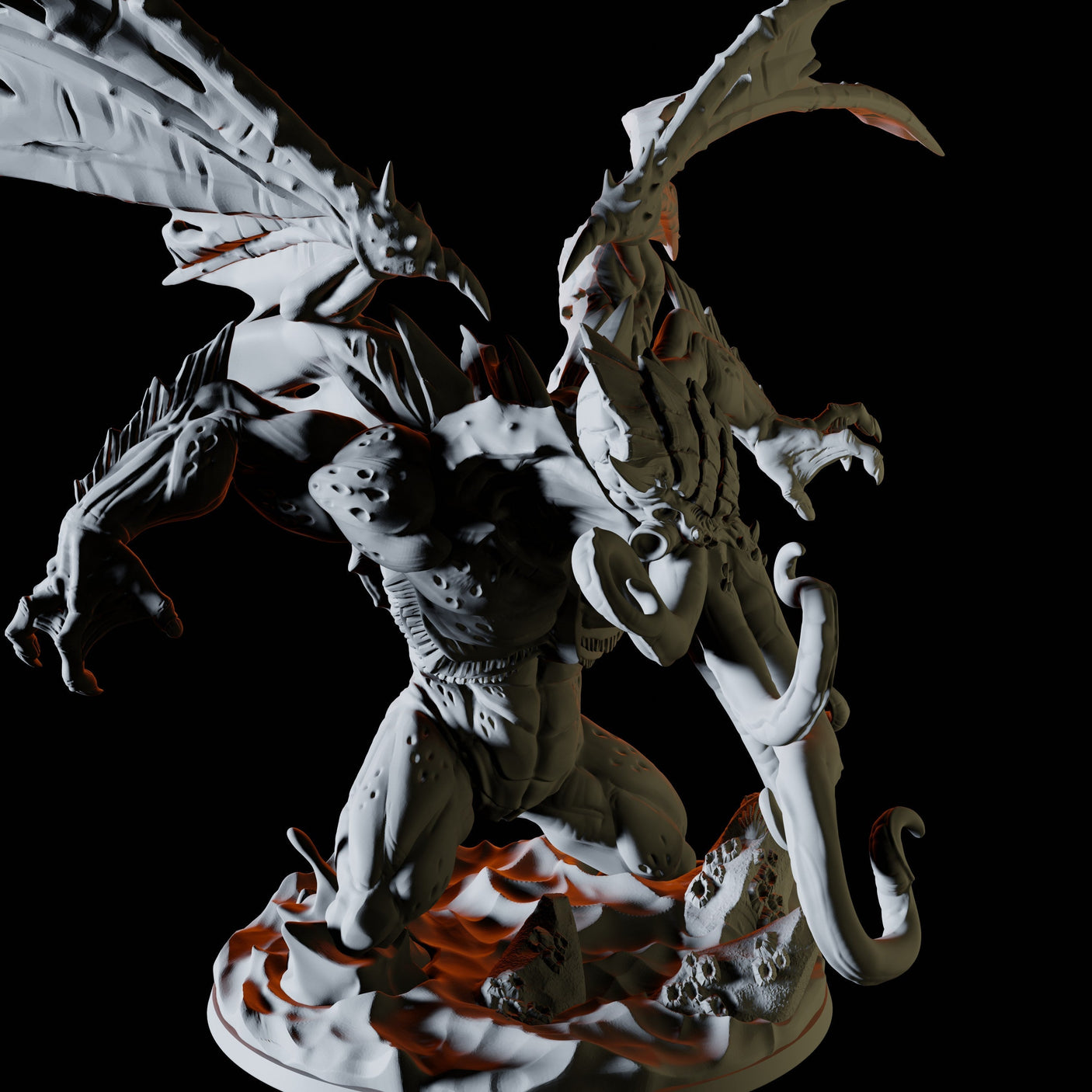 Avatar of Cthulhu Miniature for Dungeons and Dragons, Pathfinder or other TTRPGs