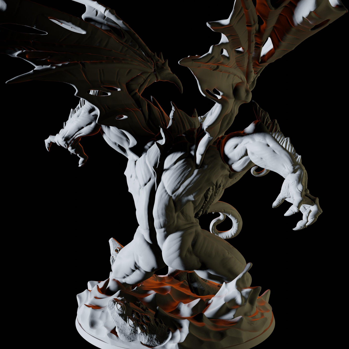 Avatar of Cthulhu Miniature for Dungeons and Dragons, Pathfinder or other TTRPGs