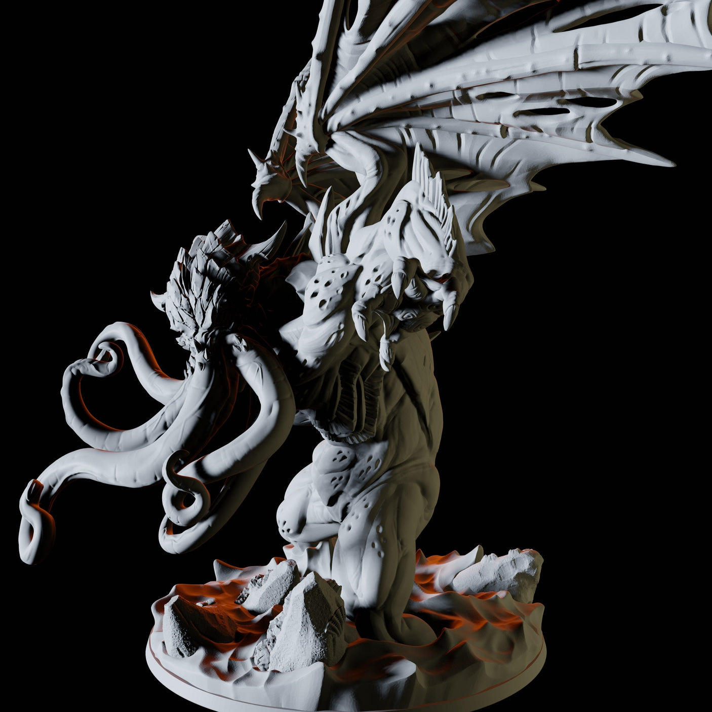 Avatar of Cthulhu Miniature for Dungeons and Dragons, Pathfinder or other TTRPGs