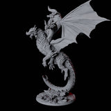 Avatar of Tiamat Miniature for Dungeons and Dragons, Pathfinder or other TTRPGs