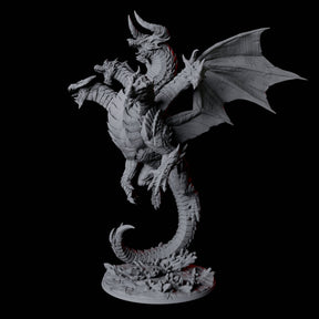 Avatar of Tiamat Miniature for Dungeons and Dragons, Pathfinder or other TTRPGs