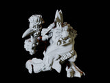 Axe Troll Type A Miniature for Dungeons and Dragons, Pathfinder or other TTRPGs