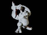 Axe Troll Type B Miniature for Dungeons and Dragons, Pathfinder or other TTRPGs