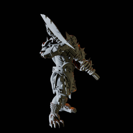 Axe Wielding Bugbear Miniature for Dungeons and Dragons, Pathfinder or other TTRPGs
