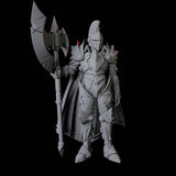Axe-Wielding Knight A Miniature for Dungeons and Dragons, Pathfinder or other TTRPGs
