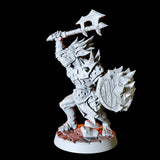 Axe and Shield Hobgoblin Miniature for Dungeons and Dragons, Pathfinder or other TTRPGs