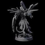 Aztec Inspired Great Leonin Warrior Miniature for Dungeons and Dragons, Pathfinder or other TTRPGs
