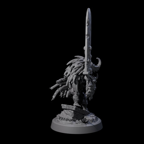 Aztec Inspired Halfing Fighter Miniature for Dungeons and Dragons, Pathfinder or other TTRPGs