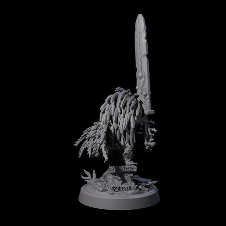 Aztec Inspired Halfing Fighter Miniature for Dungeons and Dragons, Pathfinder or other TTRPGs