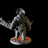 Aztec Ogre Miniature for Dungeons and Dragons, Pathfinder or other TTRPGs