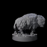 Baby Yak Miniature for Dungeons and Dragons, Pathfinder or other TTRPGs