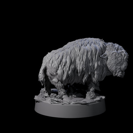 Baby Yak Miniature for Dungeons and Dragons, Pathfinder or other TTRPGs