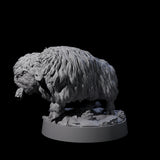 Baby Yak Miniature for Dungeons and Dragons, Pathfinder or other TTRPGs