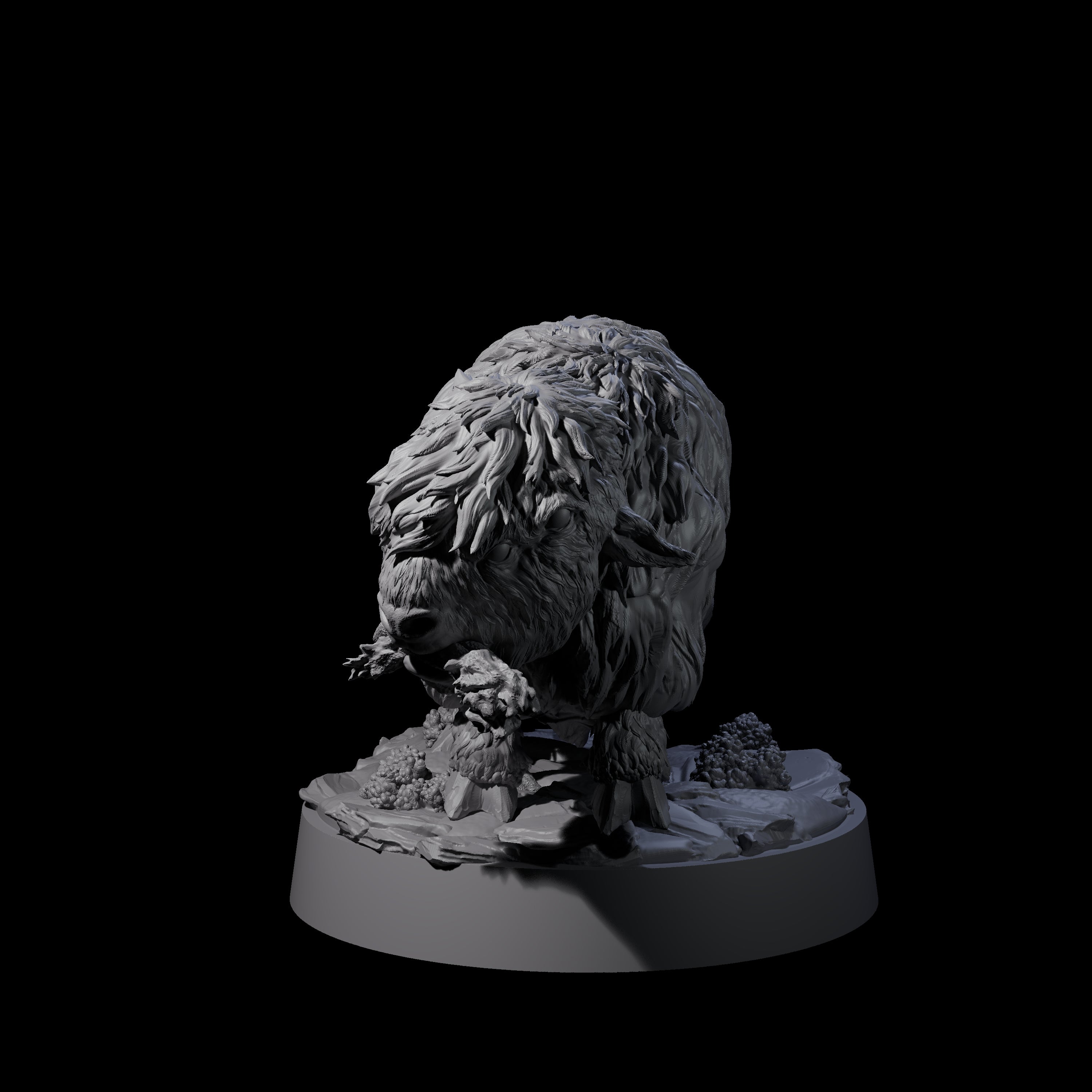 Baby Yak Miniature for Dungeons and Dragons, Pathfinder or other TTRPGs