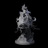 Balancing Myrmidon on Lanternfish A Miniature for Dungeons and Dragons, Pathfinder or other TTRPGs