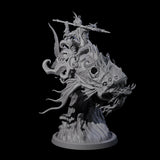 Balancing Myrmidon on Lanternfish A Miniature for Dungeons and Dragons, Pathfinder or other TTRPGs