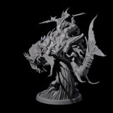 Balancing Myrmidon on Lanternfish A Miniature for Dungeons and Dragons, Pathfinder or other TTRPGs