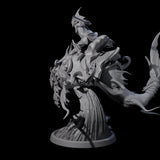 Balancing Myrmidon on Lanternfish B Miniature for Dungeons and Dragons, Pathfinder or other TTRPGs