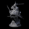 Balancing Myrmidon on Lanternfish B Miniature for Dungeons and Dragons, Pathfinder or other TTRPGs