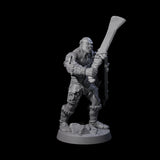 Bald Orc A Miniature for Dungeons and Dragons, Pathfinder or other TTRPGs