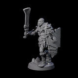 Bald Orc A Miniature for Dungeons and Dragons, Pathfinder or other TTRPGs