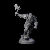 Bald Orc B Miniature for Dungeons and Dragons, Pathfinder or other TTRPGs