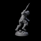 Bald Orc B Miniature for Dungeons and Dragons, Pathfinder or other TTRPGs