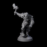 Bald Orc B Miniature for Dungeons and Dragons, Pathfinder or other TTRPGs