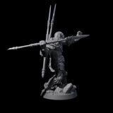 Bald Orc C Miniature for Dungeons and Dragons, Pathfinder or other TTRPGs