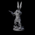 Bald Orc C Miniature for Dungeons and Dragons, Pathfinder or other TTRPGs