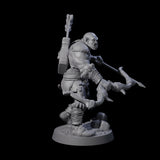 Bald Orc D Miniature for Dungeons and Dragons, Pathfinder or other TTRPGs