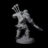Bald Orc D Miniature for Dungeons and Dragons, Pathfinder or other TTRPGs