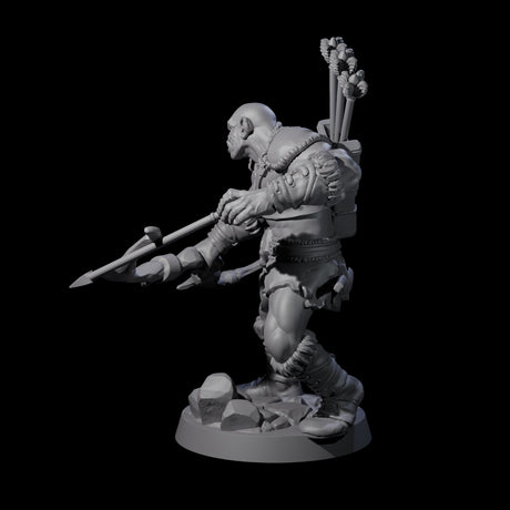 Bald Orc D Miniature for Dungeons and Dragons, Pathfinder or other TTRPGs